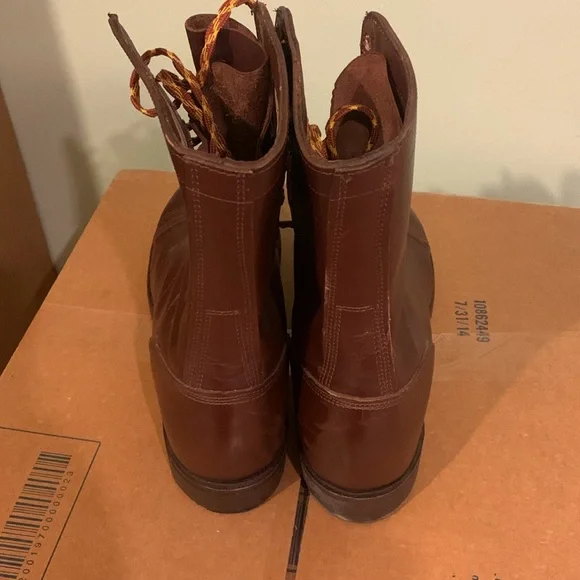 Corcoran brown leather boots. Size 12 D. Made in USA - Picture 5 of 10